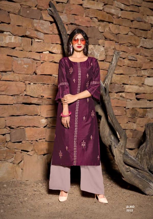 Yami Reshami 2 Viscose Fancy Kurti With Bottom Set Online 